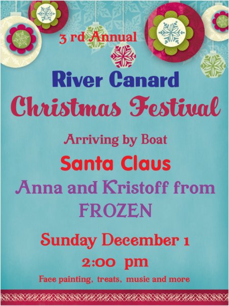 River Canard Canoe Christmas