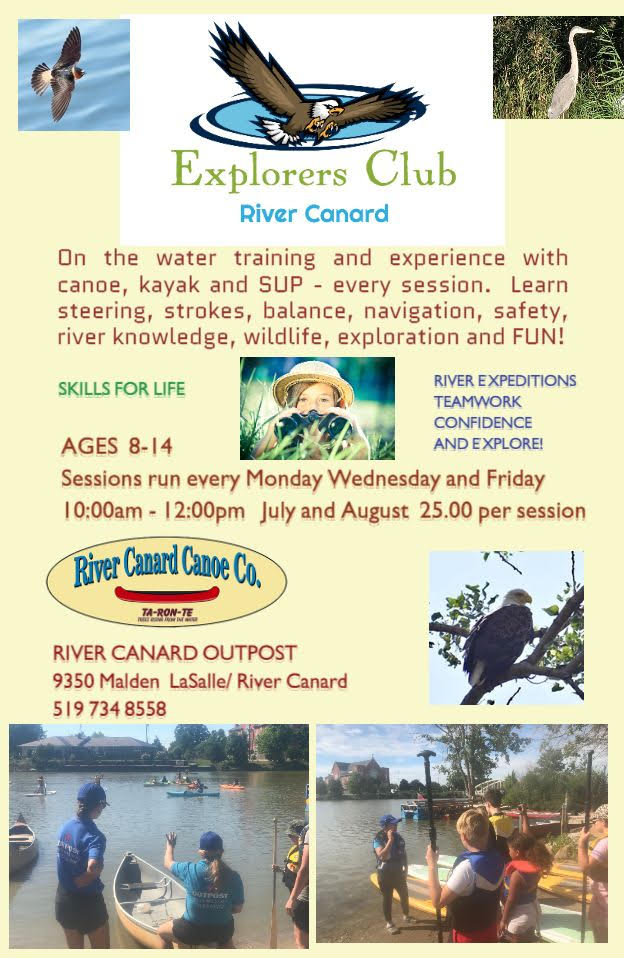 River Canard Explorers Card